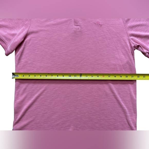 Tommy Bahama Paradiso Polo Soft Pink Mens Size Medium - Picture 9 of 15